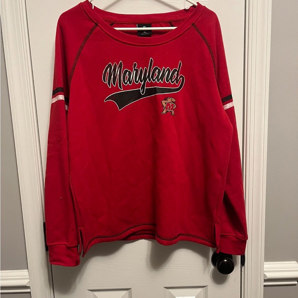 Women's Colosseum Maryland‎ Terrapins
Pullover Fleece Sweatshirt XL